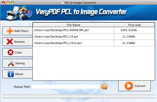 VeryPDF PCL to Image Converter for Mac