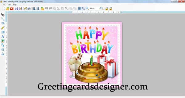 Download, unique, birthday, wishes, cards, creator, software, designs, distinct, rounded, rectangular, ellipse, CD, DVD, shapes, dimensions, setting, background, color, objects, line, text, picture, pencil, star, triangle, arc, Wordart, style
