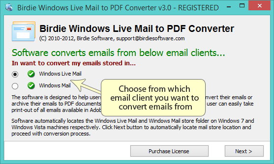 convert windows live mail to pdf, convert windows live mail to adobe pdf, windows live mail convert to .pdf, windows live mail t