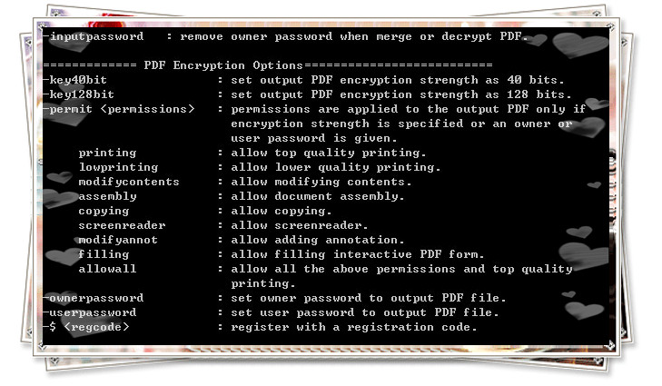 PDF Password Remover Command Line
