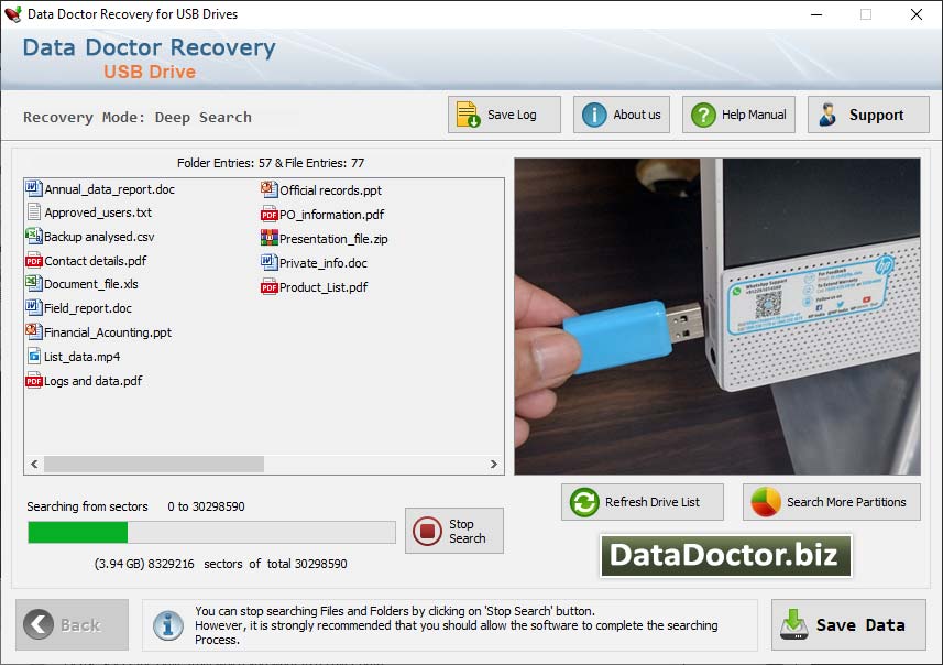 Recapture missing text files, USB data revival tool, regain lost multimedia files, recover deleted text files, flash drive data retrieval tool, salvage damaged videos, data restoration program, retrieve missing image files, recuperate deleted file