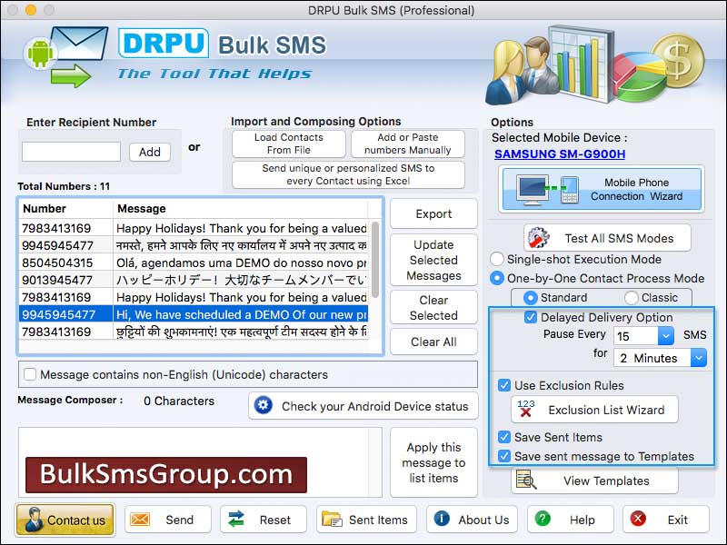 Bulk, sms, group, software, program, application, utility, tool, technology, communication, send, broadcast, deliver, professional, text, messages, job, alerts, system, connect, computer, cell, Android, mobile, phone, promote, business, product