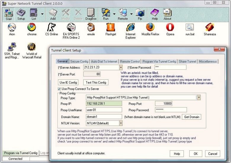 Super Network Tunnel Portable Version