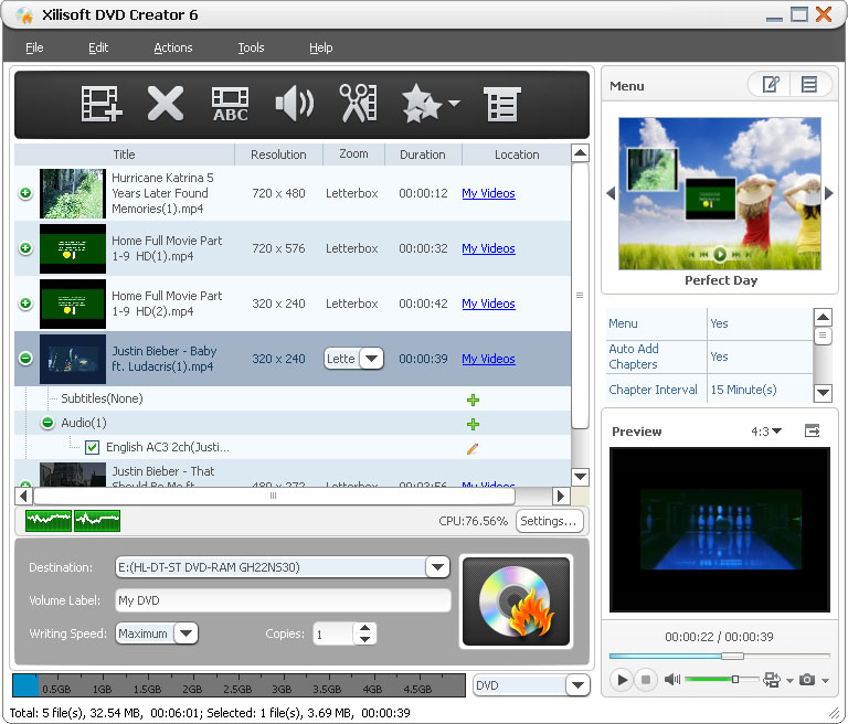DVD Creator pro Tool
