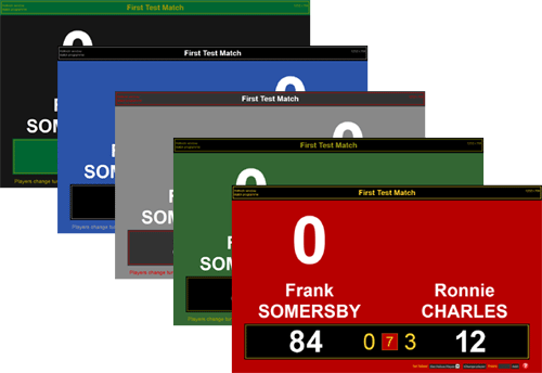 BallStream Matchplay Scoreboard