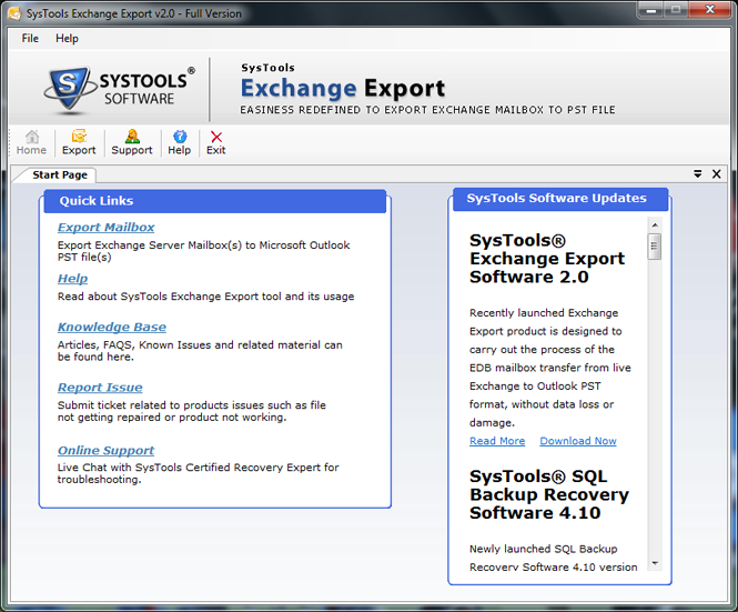 Exchange Export Tool