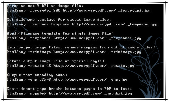 HTML to Any Converter CMD for Linux