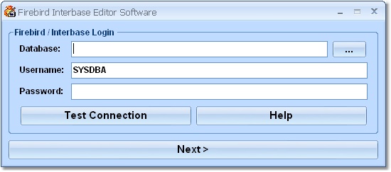 Firebird Interbase Editor Software