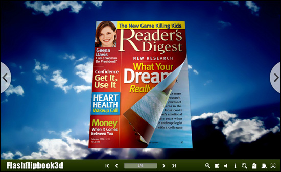 Flipping Book 3D Themes Pack: Sparkling