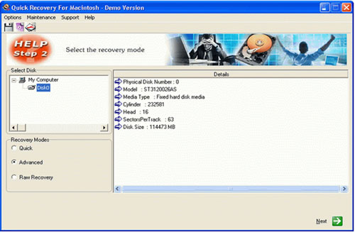 Reliable MAC Data Recovery Tool