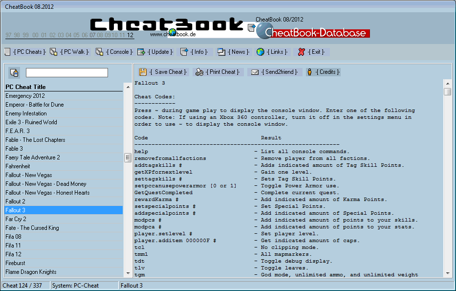 CheatBook Issue 08/2012