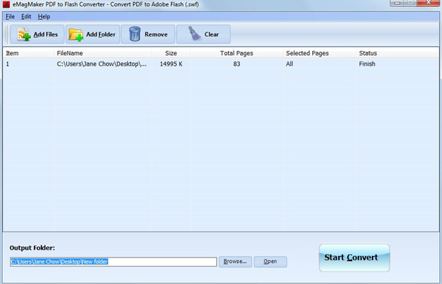 Free eMagMaker PDF to Flash Converter