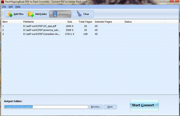 FlashFlippingBook PDF to Flash Converter