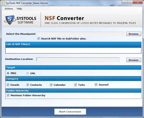 How To Convert Lotus Notes .NSF  To Outlook .MSG
