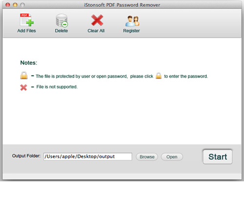 iStonsoft PDF Password Remover for Mac