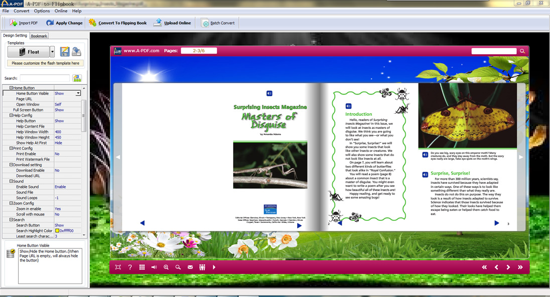 A-PDF to FlipBook (Flip PDF)