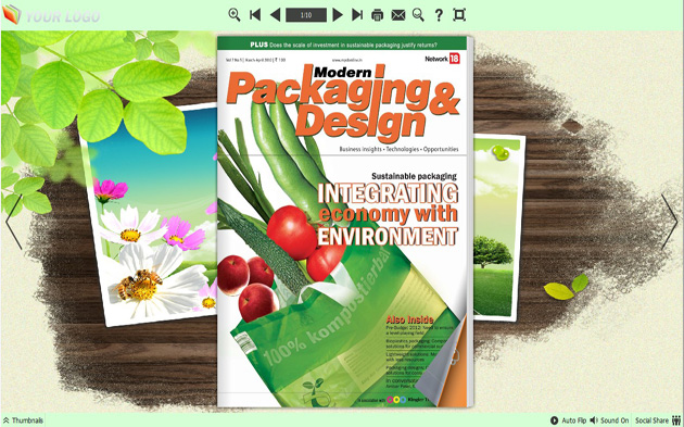 Flip Book Maker Themes of Good-looking Desktop