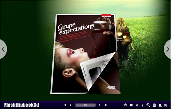 Flipping Book 3D Themes Pack: Idyllic