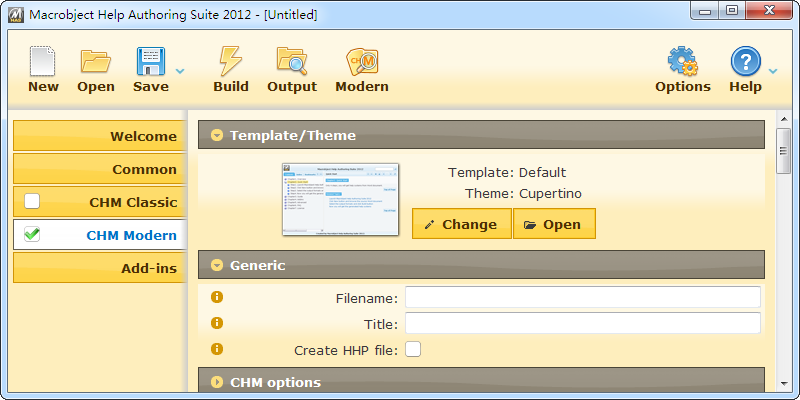 ChmHelp Authoring Suite 2012