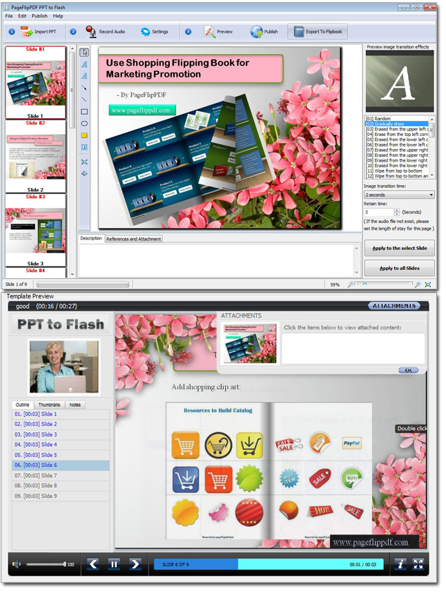 Free PageFlipPDF PPT to Flash