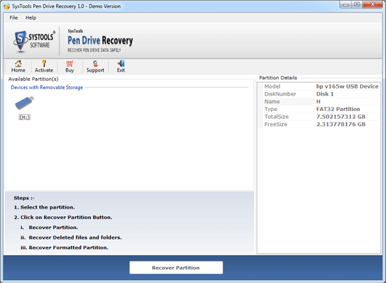 Recover Pen Drive Data