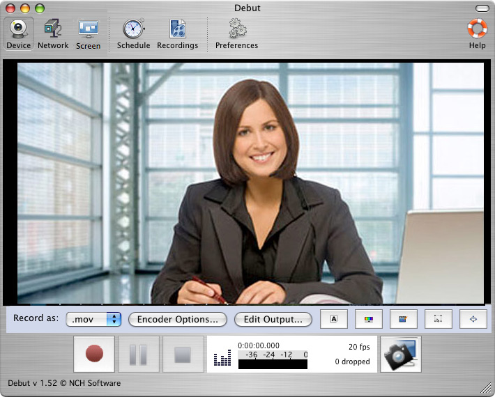 Debut Pro Mac Screen Capture Software