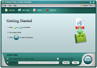 iPubsoft HTML to ePub Converter