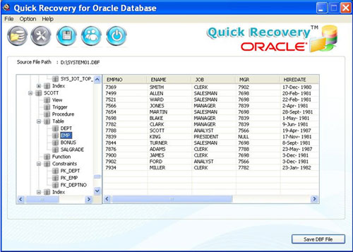 Oracle Database Backup Recovery Software