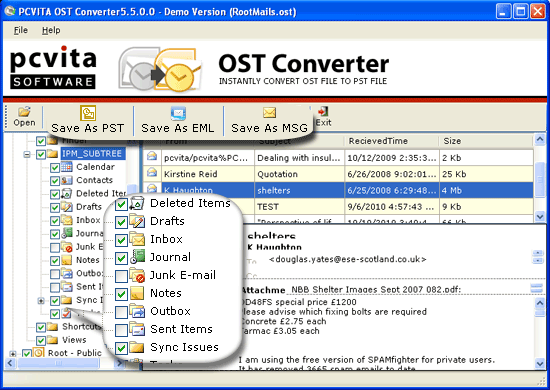 PCVITA OST Converter