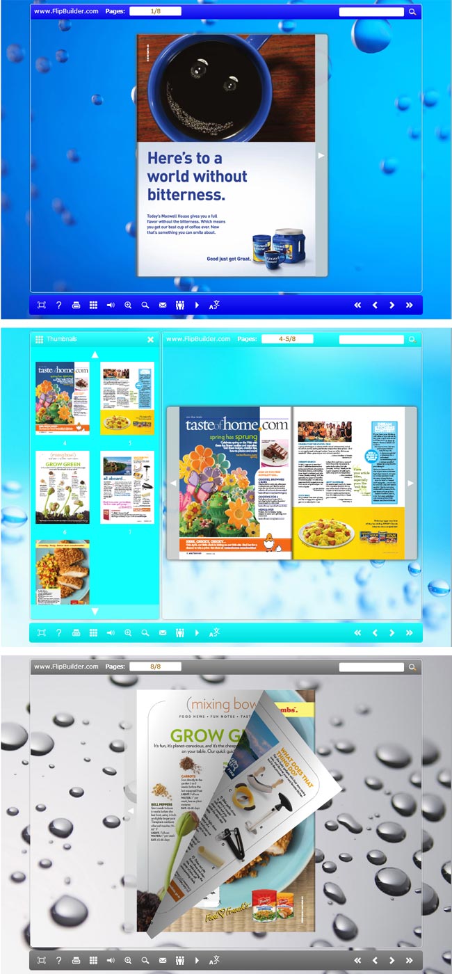 Flipbook_Themes_Package_Float_WaterDrop