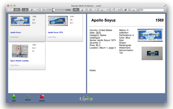 LignUp Stamps Multi Collector Free (Mac)