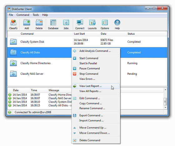 DiskSorter Server
