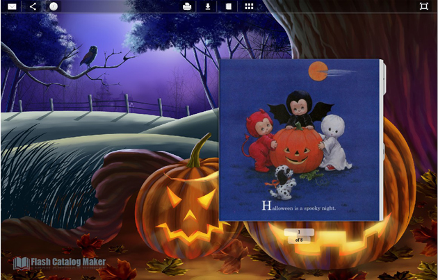 The Second Catalog Templates Halloween