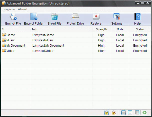 Advanced Folder Encryption
