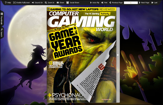 FlipBook Creator Themes Pack Spread Halloween