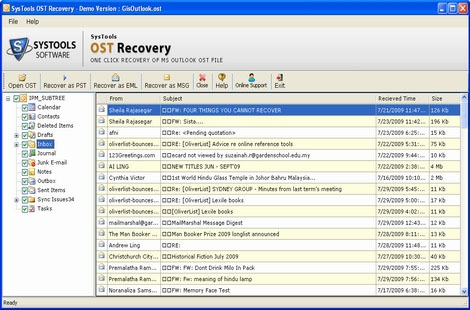 Advance OST to MSG Tool