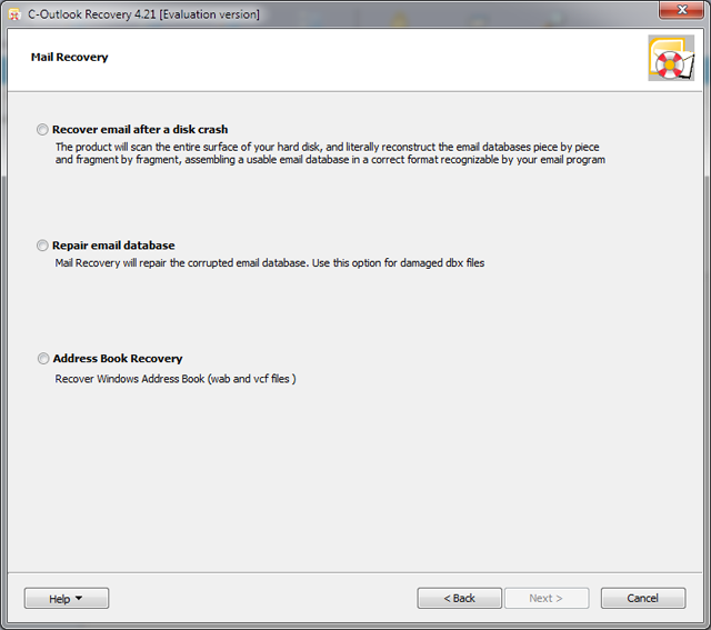 C-Outlook Recovery