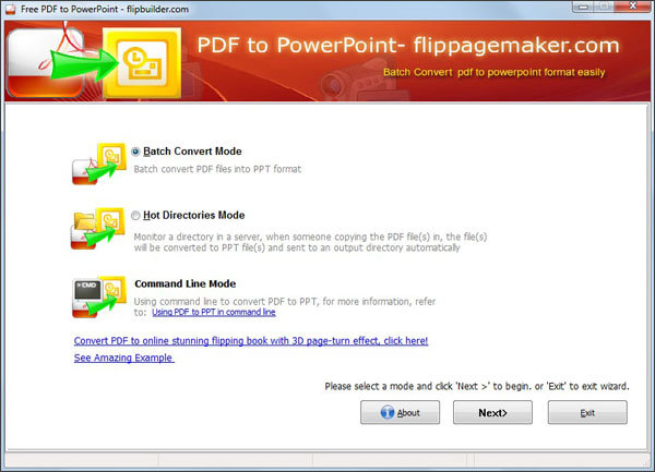 FlipPageMaker PDF to PPT