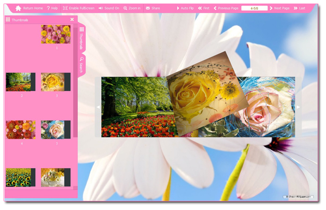 Free 3DPageFlip FlipPhoto Maker