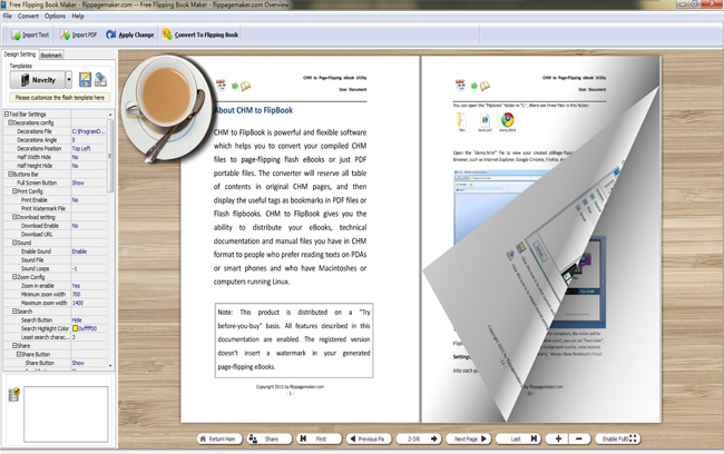 FlipPageMaker Free Flipping Book Maker