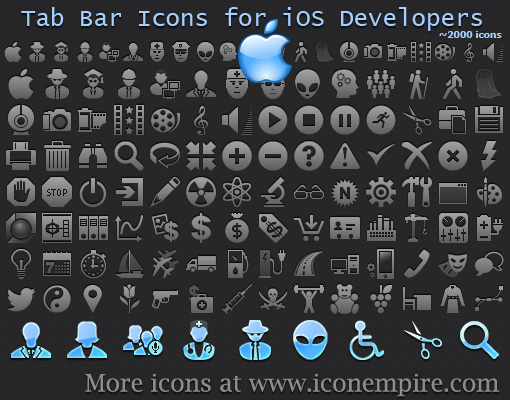 Tab Bar Icons for iOS Developers