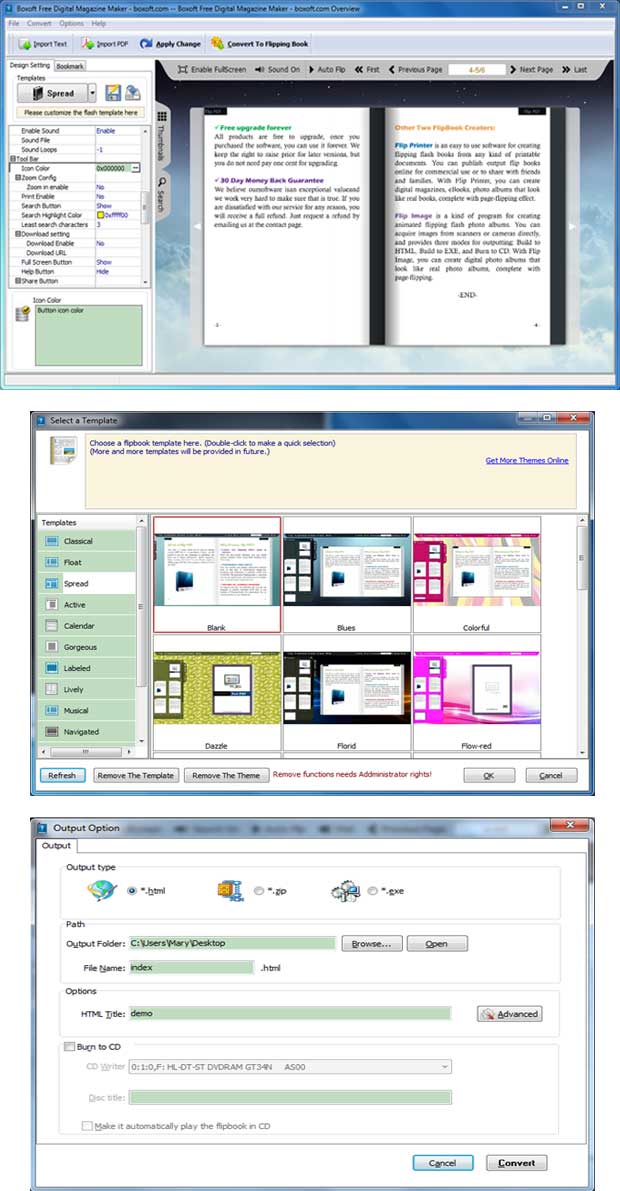 Boxoft Free Digital Magazine Maker(freeware)