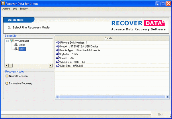 Advance Tool to Recover Linux Data