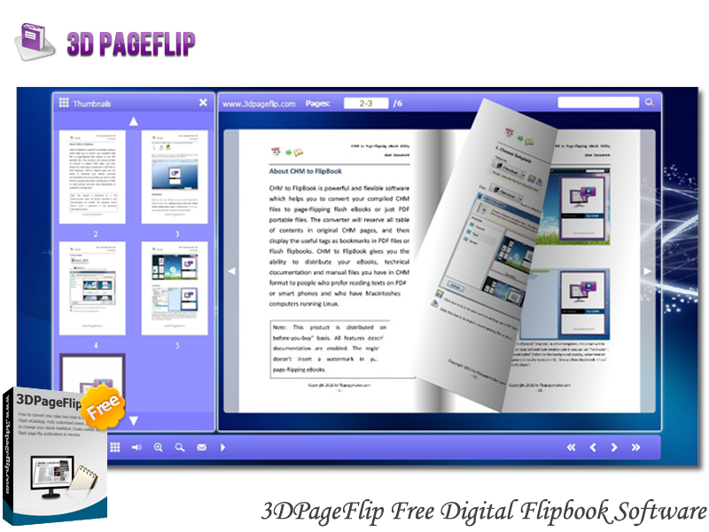 Free Digital Flipbook software