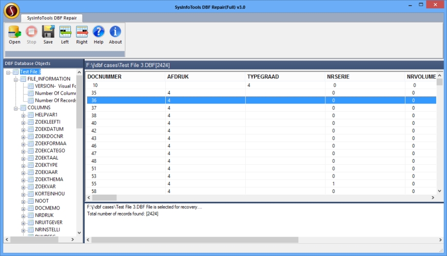 SysInfoTools DBF Recovery