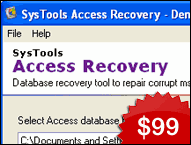 Access Database Recovery Tool Fix Errors