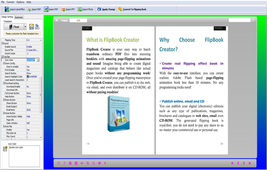 FireDemon OpenOffice to Flipbook