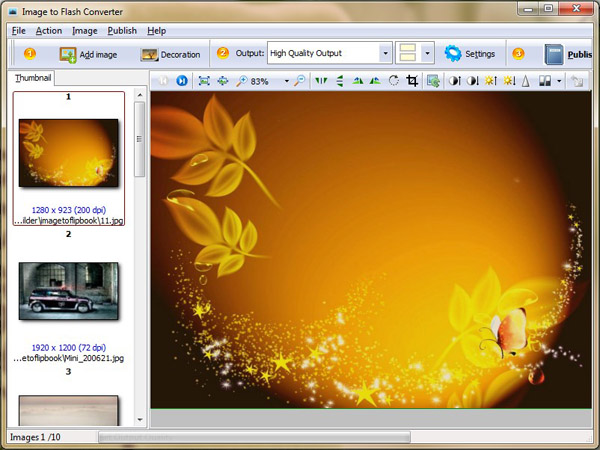 Kxxsoft Free Image to Flash Converter