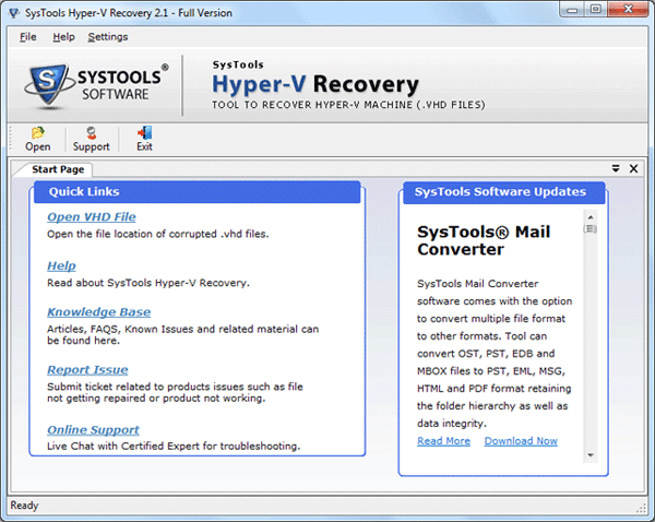 Windows Hyper-V Recovery