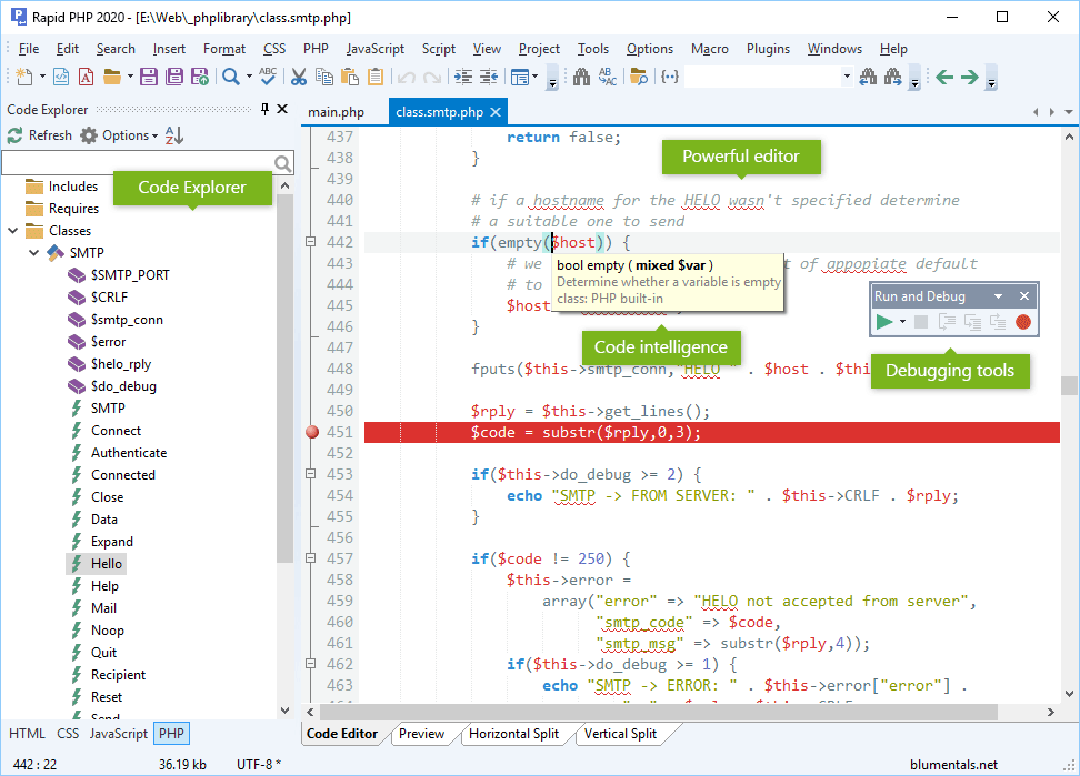 Rapid PHP Editor 2014